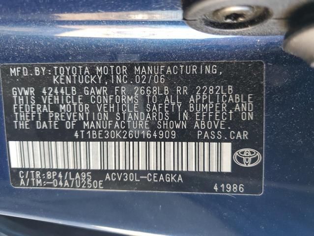 2006 Toyota Camry LE