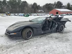 Salvage cars for sale at Mendon, MA auction: 2000 Chevrolet Corvette