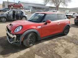 Salvage cars for sale at Albuquerque, NM auction: 2016 Mini Cooper S