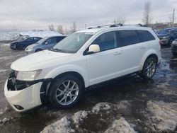 Salvage cars for sale at Montreal Est, QC auction: 2015 Dodge Journey SXT