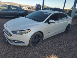 Salvage cars for sale at Phoenix, AZ auction: 2018 Ford Fusion SE Hybrid