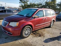 Chrysler salvage cars for sale: 2013 Chrysler Town & Country Touring L