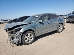 Salvage cars for sale at Amarillo, TX auction: 2011 Honda Accord Crosstour EX