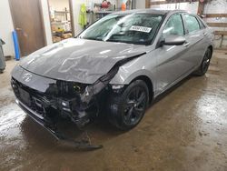 Salvage cars for sale from Copart Pekin, IL: 2022 Hyundai Elantra SEL