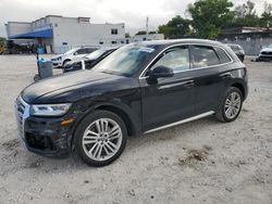 Audi q5 Premium Plus salvage cars for sale: 2020 Audi Q5 Premium Plus