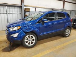 Salvage cars for sale at Mocksville, NC auction: 2021 Ford Ecosport SE