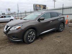 Salvage cars for sale at Chicago Heights, IL auction: 2015 Nissan Murano S