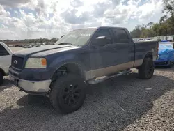 Salvage trucks for sale at Riverview, FL auction: 2006 Ford F150 Supercrew