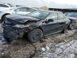 Toyota Camry le salvage cars for sale: 2019 Toyota Camry LE