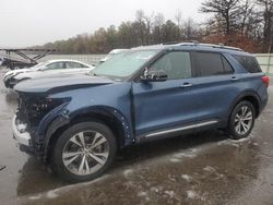 SUV salvage a la venta en subasta: 2020 Ford Explorer Platinum