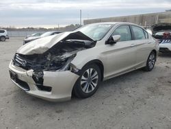 Salvage cars for sale at Fredericksburg, VA auction: 2013 Honda Accord LX