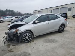 Salvage cars for sale at Gaston, SC auction: 2017 Toyota Corolla L