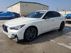 Salvage cars for sale from Copart Cleveland: 2020 Infiniti Q50 Pure