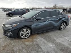 Chevrolet Vehiculos salvage en venta: 2016 Chevrolet Cruze Premier