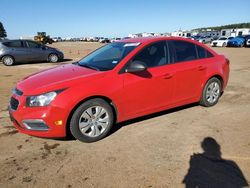 Chevrolet Cruze Limited ls salvage cars for sale: 2016 Chevrolet Cruze Limited LS