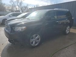 Salvage cars for sale at Franklin, WI auction: 2009 Toyota Highlander Limited