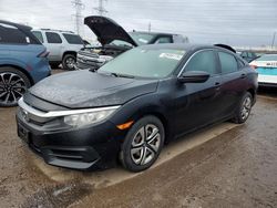 Salvage cars for sale at Elgin, IL auction: 2016 Honda Civic LX