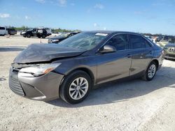 Toyota Camry le salvage cars for sale: 2017 Toyota Camry LE