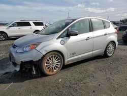 Salvage cars for sale at Eugene, OR auction: 2015 Ford C-MAX Premium SEL