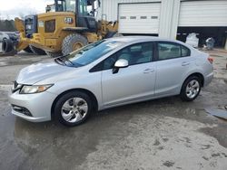 Salvage cars for sale at Montgomery, AL auction: 2013 Honda Civic LX