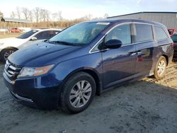 Salvage cars for sale at Spartanburg, SC auction: 2016 Honda Odyssey SE