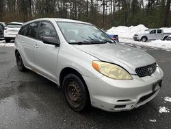 Toyota salvage cars for sale: 2004 Toyota Corolla Matrix XR