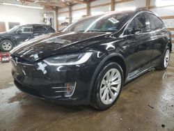 Carros salvage sin ofertas aún a la venta en subasta: 2018 Tesla Model X