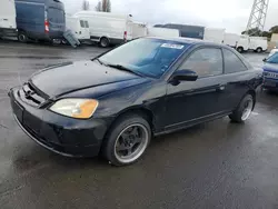 Salvage cars for sale at Hayward, CA auction: 2003 Honda Civic EX