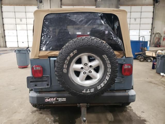 1998 Jeep Wrangler / TJ SE