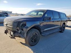 Salvage cars for sale at Grand Prairie, TX auction: 2023 Ford F150 Lightning PRO