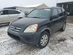 Carros salvage sin ofertas aún a la venta en subasta: 2006 Honda CR-V EX