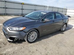 Salvage cars for sale at Walton, KY auction: 2015 Ford Fusion SE Hybrid