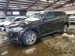 Salvage cars for sale at East Granby, CT auction: 2016 BMW X5 XDRIVE50I