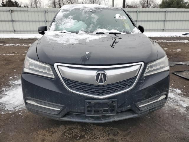 2016 Acura MDX Technology