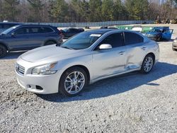 Salvage cars for sale at Gainesville, GA auction: 2012 Nissan Maxima S