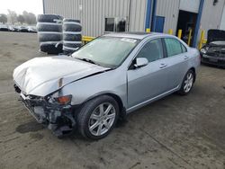 Salvage cars for sale at Vallejo, CA auction: 2004 Acura TSX