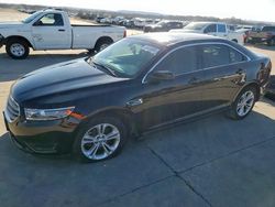 Salvage cars for sale at Grand Prairie, TX auction: 2014 Ford Taurus SEL