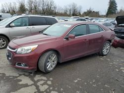 Salvage cars for sale at auction: 2015 Chevrolet Malibu 2LT