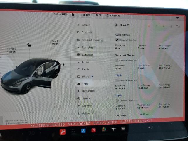 2020 Tesla Model 3