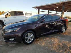 Salvage cars for sale at Tanner, AL auction: 2015 KIA Optima LX