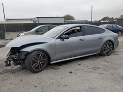 Salvage cars for sale at Orlando, FL auction: 2018 Audi A7 Premium Plus