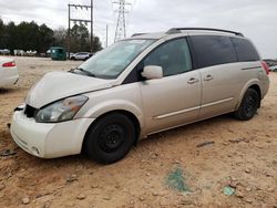 Nissan salvage cars for sale: 2005 Nissan Quest S