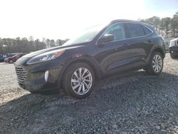 Salvage cars for sale at Ellenwood, GA auction: 2022 Ford Escape Titanium