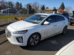 Carros salvage a la venta en subasta: 2020 Hyundai Ioniq Limited