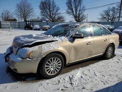 Salvage cars for sale at Moraine, OH auction: 2007 Mercury Montego Premier