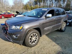 Salvage cars for sale at Waldorf, MD auction: 2015 Jeep Grand Cherokee Limited