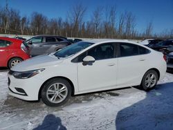 Chevrolet salvage cars for sale: 2018 Chevrolet Cruze LT