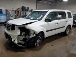 Salvage cars for sale at Elgin, IL auction: 2014 Honda Pilot LX