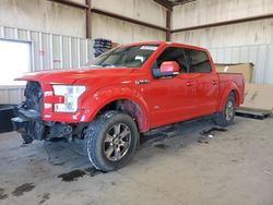 Salvage cars for sale at Conway, AR auction: 2015 Ford F150 Supercrew