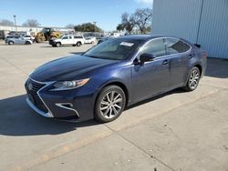 Salvage cars for sale at Sacramento, CA auction: 2016 Lexus ES 300H